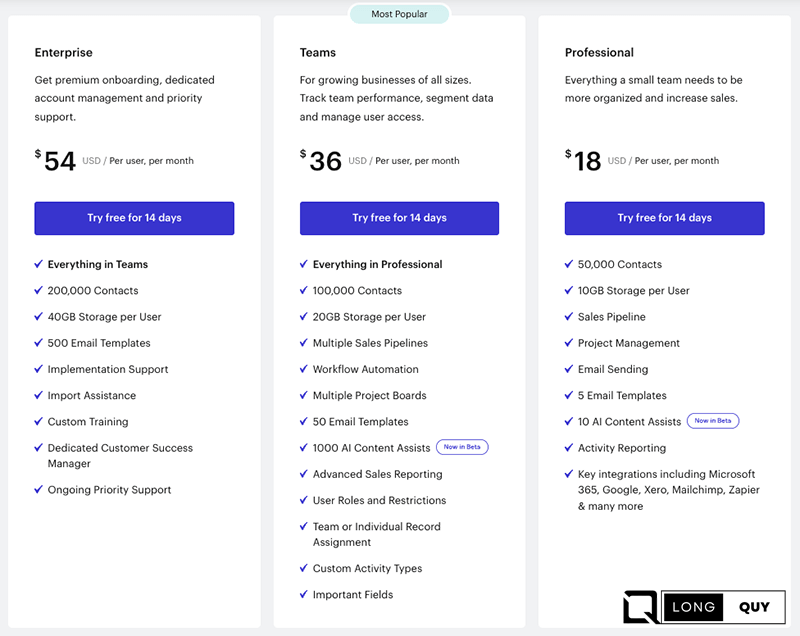 Capsule CRM review