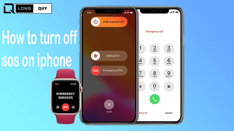how to turn off sos on iphone